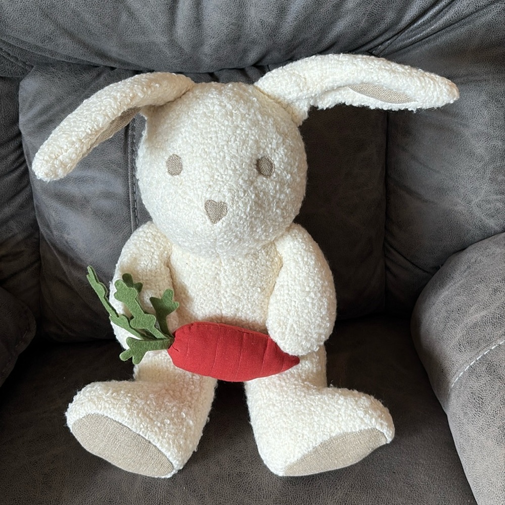 Pottery Barn Zoe The Bunny 🐰 Pillow BNWT
